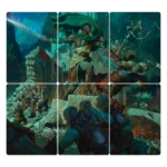 The Lord of the Rings: Tales of Middle Earth Holiday Scene Box - Aragorn at Helm’s Deep - Görsel 5