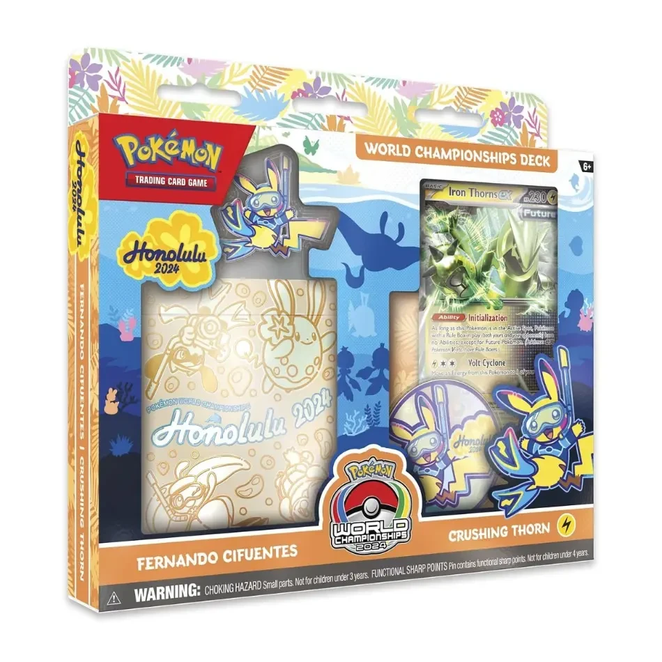 pokemon-tcg-2024-pokemon-world-championships-deck-fernando-cifuentes-crushing-thorn Pokemon TCG: 2024 Pokémon World Championships Deck (Fernando Cifuentes - Crushing Thorn) - Görsel 1