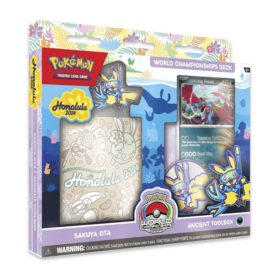 pokemon-tcg-2024-pokemon-world-championships-deck-sakuya-ota-ancient-toolbox Pokemon TCG: 2024 Pokémon World Championships Deck (Sakuya Ota, Ancient Toolbox) - Görsel 1