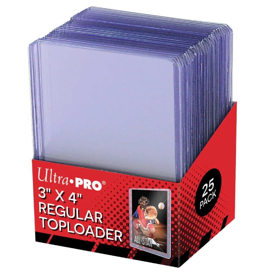 Ultra Pro Clear Regular Toploader (7,5cm x 10cm) - 25'li Paket ürün görseli