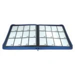 Ultra Pro Vivid 12 Cepli Fermuarlı Mavi Pro-Binder – 480 Kart Kapasiteli Kart Saklama Albümü - Görsel 2