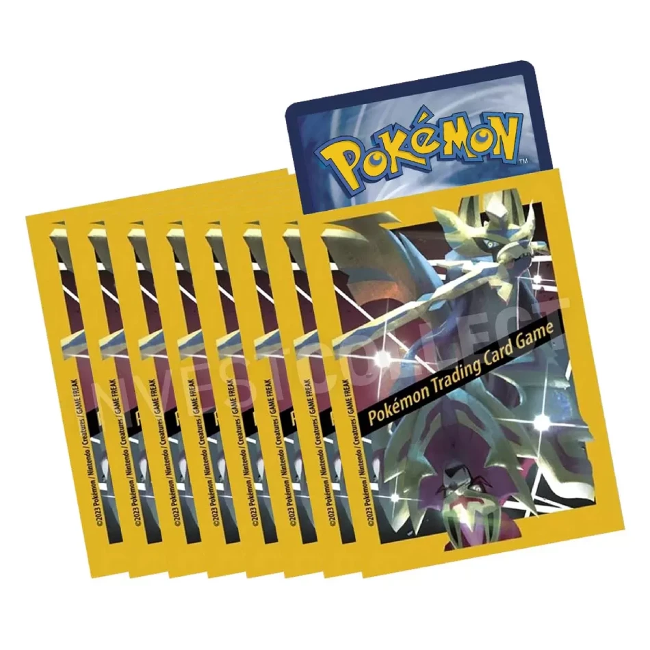 zacian-zamazenta-pokemon-card-sleeve-65-adet Zacian & Zamazenta Pokemon Card Sleeve - 65 Adet - Görsel 1
