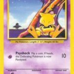 Abra - Common - Base Set - 43/102 - Pokemon Kartı