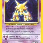Alakazam - Holo Rare - Base Set - 1/102 - Pokemon Kartı