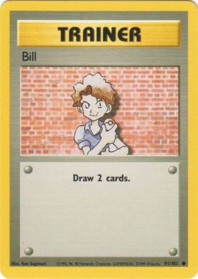 bill-common-base-set-91-102-trainer-karti-1.jpg Bill - Common - Base Set - 91/102 - Trainer Kartı - Görsel 1
