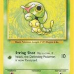Caterpie - Common - Base Set - 45/102 - Pokemon Kartı