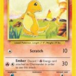 Charmander - Common - Base Set - 46/102 - Pokemon Kartı