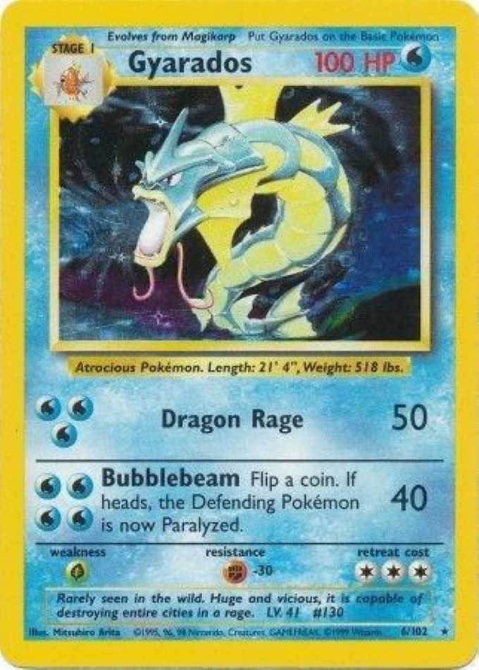 gyarados-holo-rare-base-set-6-102-pokemon-karti-1.jpg Gyarados - Holo Rare - Base Set - 6/102 - Pokemon Kartı - Görsel 1