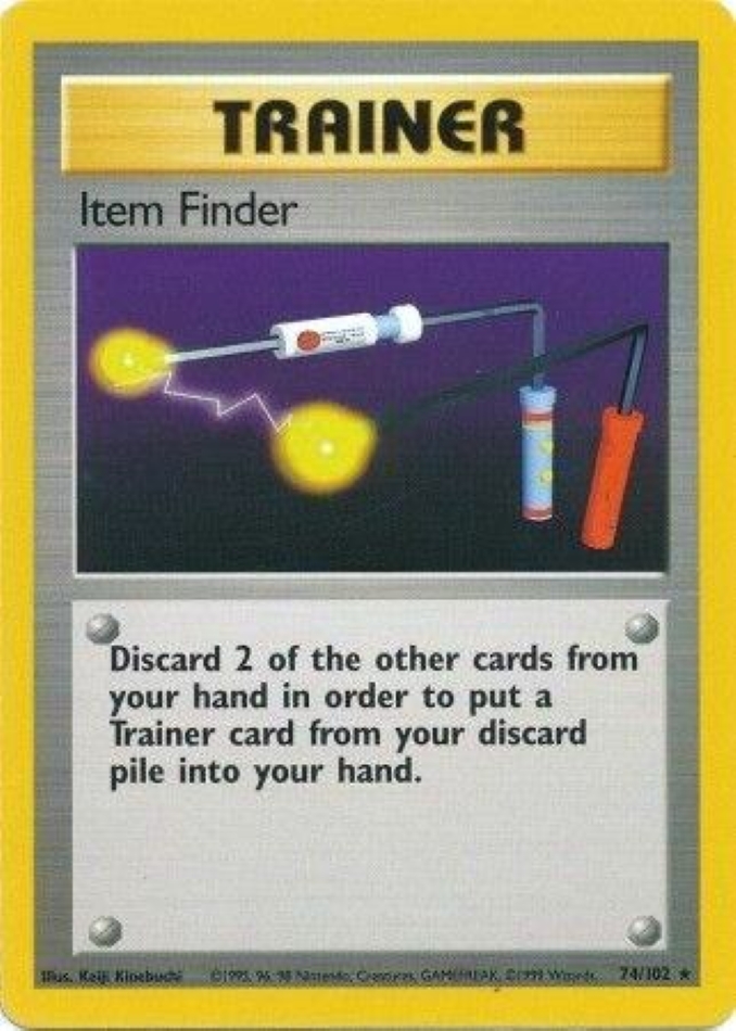 item-finder-rare-base-set-74-102-trainer-karti-1.jpg Item Finder - Rare - Base Set - 74/102 - Trainer Kartı - Görsel 1