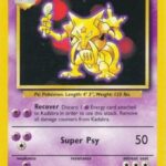 Kadabra - Uncommon - Base Set - 32/102 - Pokemon Kartı
