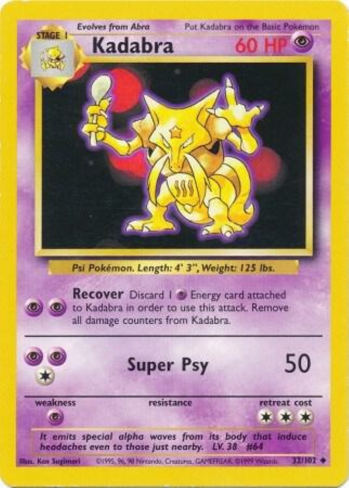 kadabra-uncommon-base-set-32-102-pokemon-karti-1.jpg Kadabra - Uncommon - Base Set - 32/102 - Pokemon Kartı - Görsel 1