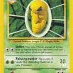 Kakuna - Uncommon - Base Set - 33/102 - Pokemon Kartı