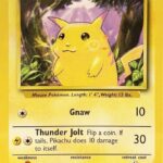 Pikachu - Common - Base Set - 58/102 - Pokemon Kartı