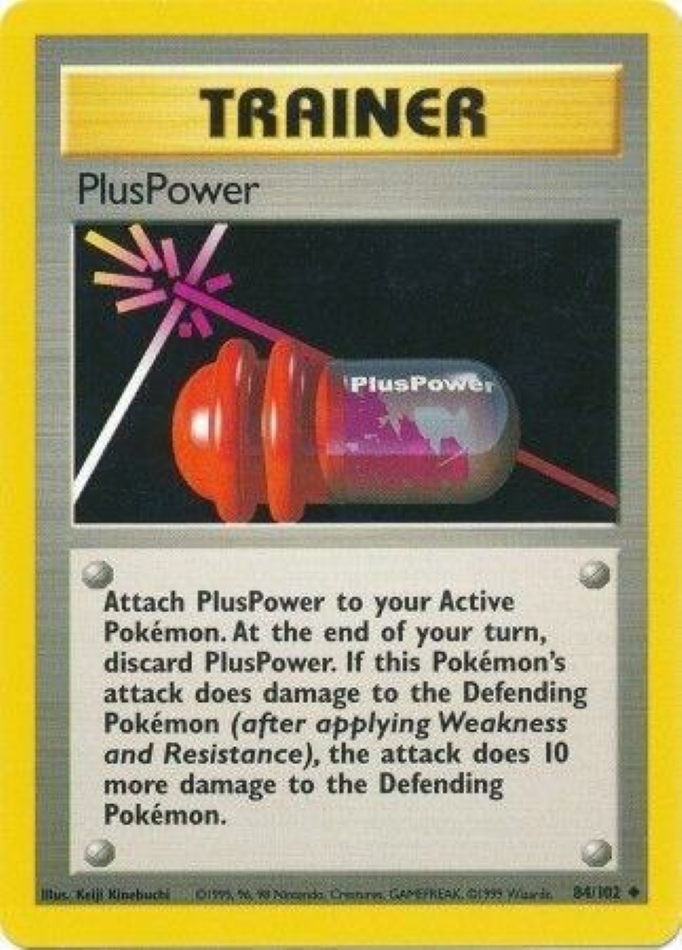 pluspower-uncommon-base-set-84-102-trainer-karti-1.jpg PlusPower - Uncommon - Base Set - 84/102 - Trainer Kartı - Görsel 1