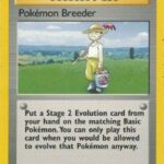 Pokémon Breeder - Rare - Base Set - 76/102 - Trainer Kartı
