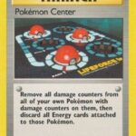 Pokémon Center - Uncommon - Base Set - 85/102 - Trainer Kartı