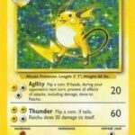 Raichu - Holo Rare - Base Set - 14/102 - Pokemon Kartı