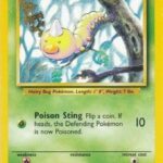 Weedle - Common - Base Set - 69/102 - Pokemon Kartı