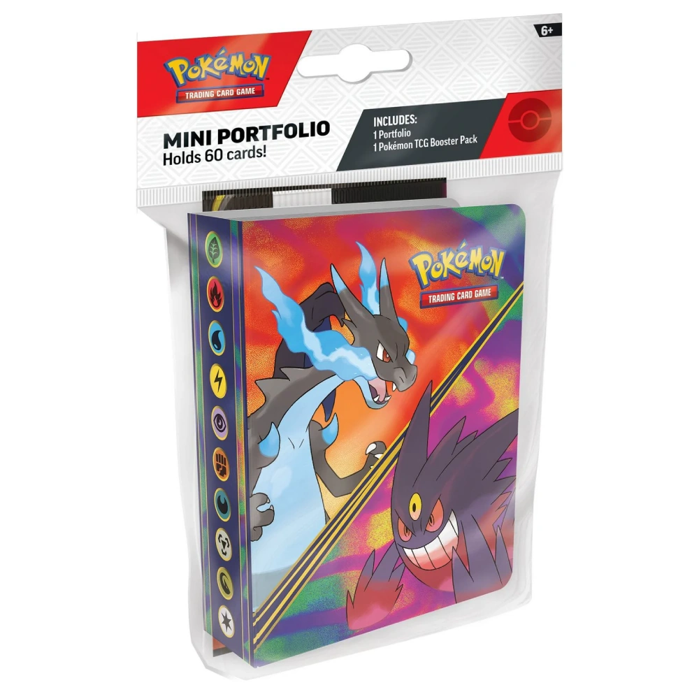 Pokemon TCG: Phantasmal Flames Portfolio + Booster Pack ürün görseli