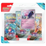Pokemon TCG: Stellar Crown 3 Pack Blister (Tinkaton)