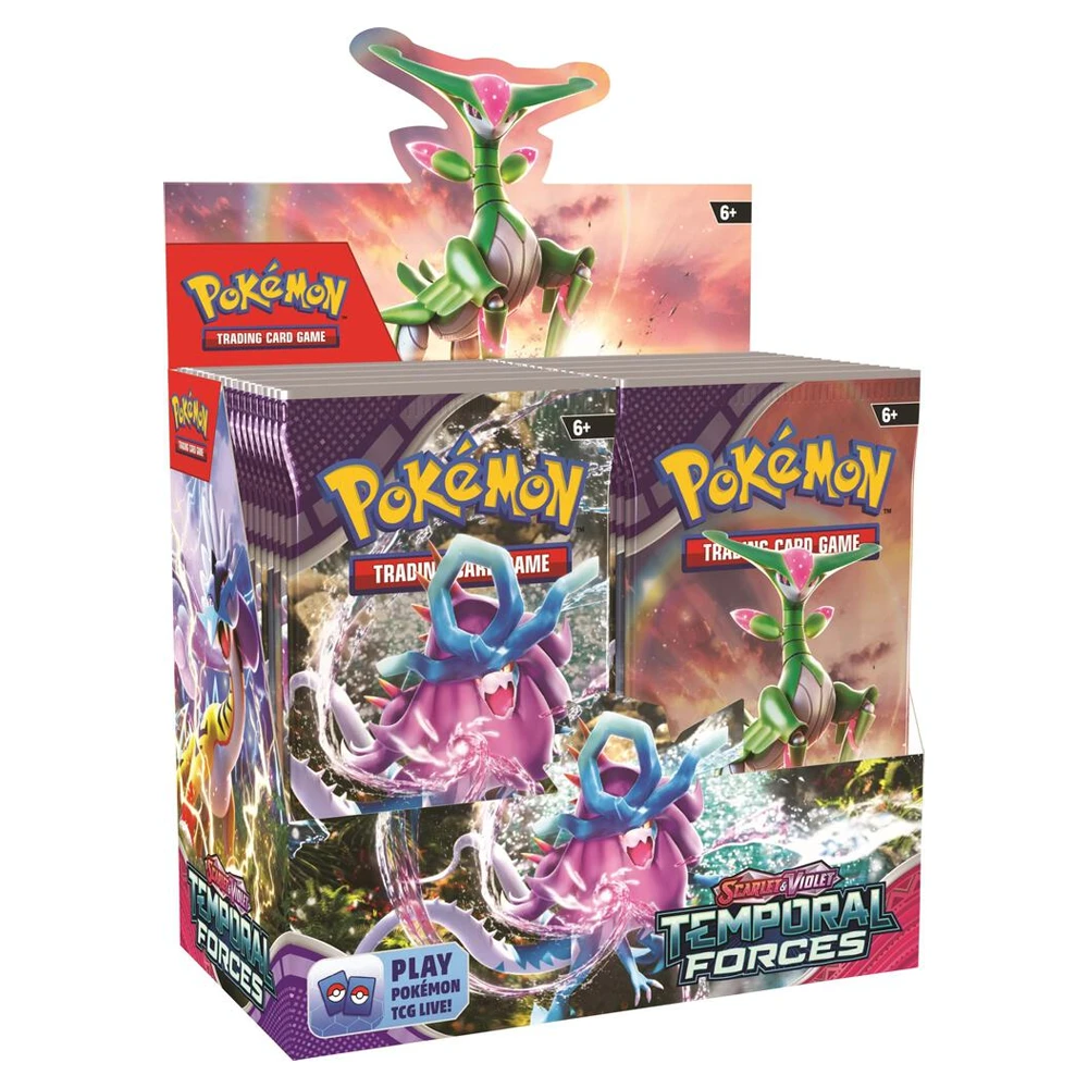 Pokemon Tcg Scarlet Violet Temporal Forces Booster Box-36 Paket ürün görseli