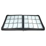 Ultra Pro Vivid 12 Cepli Fermuarlı Siyah Pro-Binder - 480 Kart Kapasiteli Kart Saklama Albümü - Görsel 2