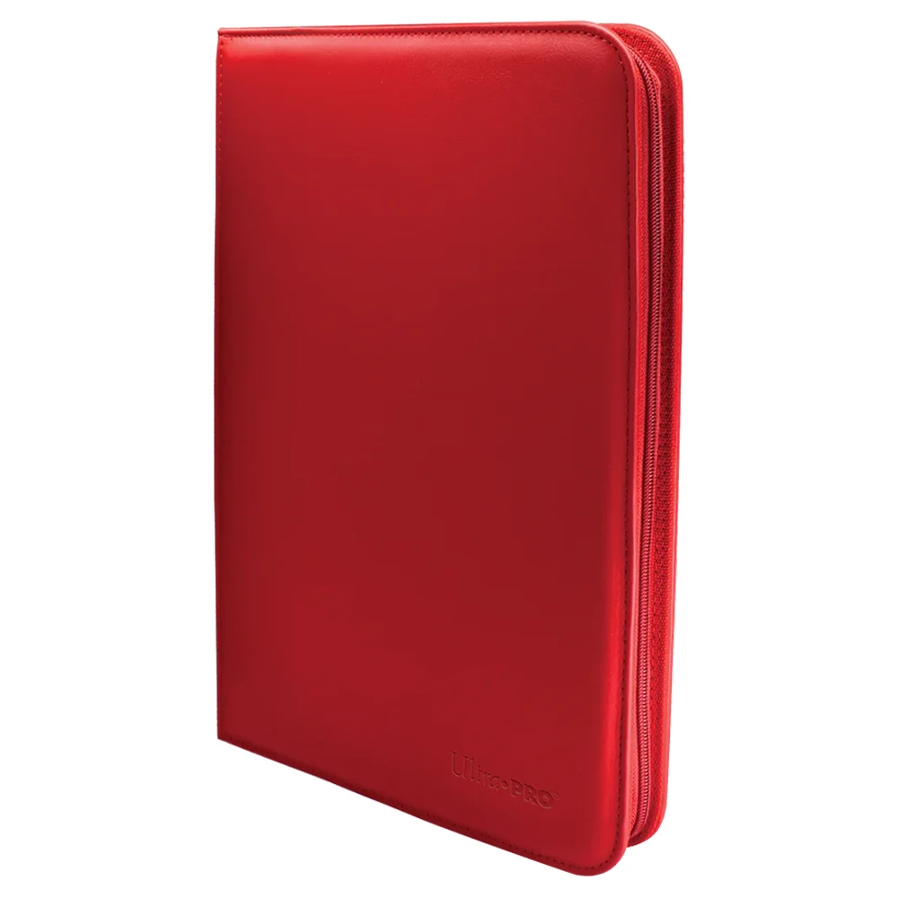 ultra-pro-vivid-9-cepli-fermuarli-kirmizi-pro-binder-360-kart-kapasiteli-kart-saklama-albumu Ultra Pro Vivid 9 Cepli Fermuarlı Kırmızı Pro-Binder - 360 Kart Kapasiteli Kart Saklama Albümü - Görsel 1