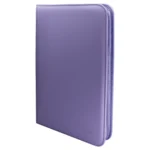Ultra Pro Vivid 9 Cepli Fermuarlı Mor Pro-Binder - 360 Kart Kapasiteli Kart Saklama Albümü