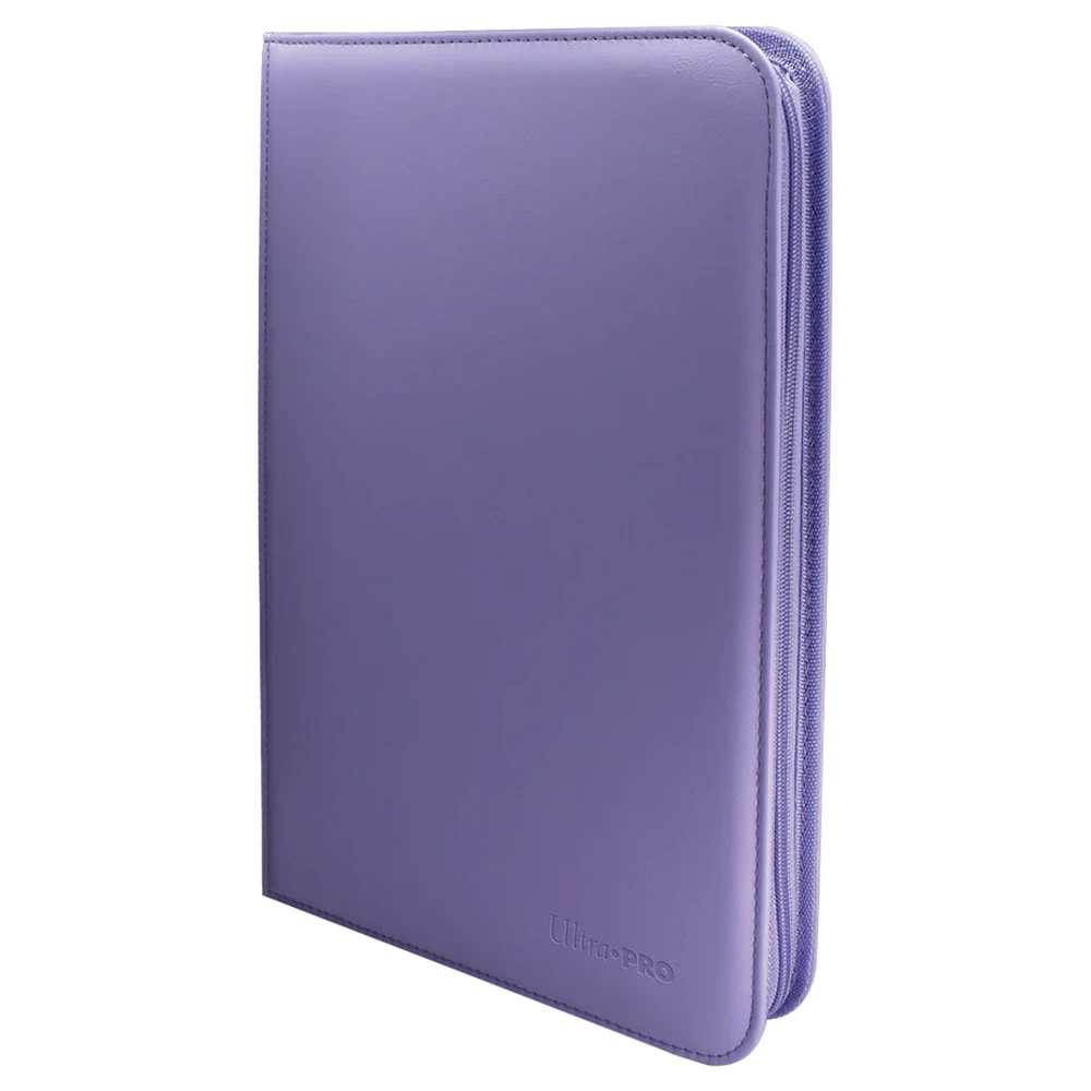 ultra-pro-vivid-9-cepli-fermuarli-mor-pro-binder-360-kart-kapasiteli-kart-saklama-albumu Ultra Pro Vivid 9 Cepli Fermuarlı Mor Pro-Binder - 360 Kart Kapasiteli Kart Saklama Albümü - Görsel 1