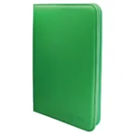 Ultra Pro Vivid 9 Cepli Fermuarlı Yeşil Pro-Binder - 360 Kart Kapasiteli Kart Saklama Albümü