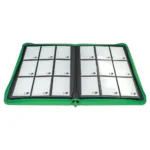 Ultra Pro Vivid 9 Cepli Fermuarlı Yeşil Pro-Binder - 360 Kart Kapasiteli Kart Saklama Albümü - Görsel 2