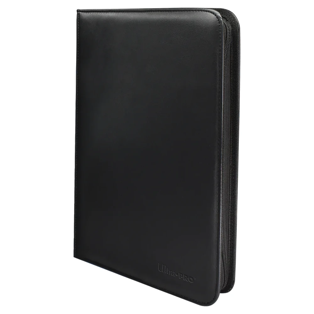ULTRA PRO Vivid 9 Cepli Fermuarlı Siyah Pro-Binder - 360 Kart Kapasiteli Kart Saklama Albümü Ultra Pro Vivid 9 Cepli Fermuarlı Siyah Pro-Binder - 360 Kart Kapasiteli Kart Saklama Albümü - Görsel 1