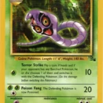 Arbok - Uncommon - Fossil - 31/62 - Pokemon Kartı