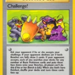 Challenge! - Uncommon - Team Rocket - 74/82 - Trainer Kartı