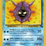 Cloyster - Uncommon - Fossil - 32/62 - Pokemon Kartı