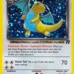 Dark Dragonite - Holo Rare - Team Rocket - 5/82 - Pokemon Kartı