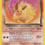 Dark Flareon - Uncommon - Team Rocket - 35/82 - Pokemon Kartı