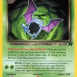 Dark Golbat - Holo Rare - Team Rocket - 7/82 - Pokemon Kartı
