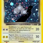 Dark Magneton - Holo Rare - Team Rocket - 11/82 - Pokemon Kartı