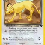 Dark Persian - Uncommon - Team Rocket - 42/82 - Pokemon Kartı