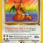 Dragonite - Rare - Fossil - 19/62 - Pokemon Kartı