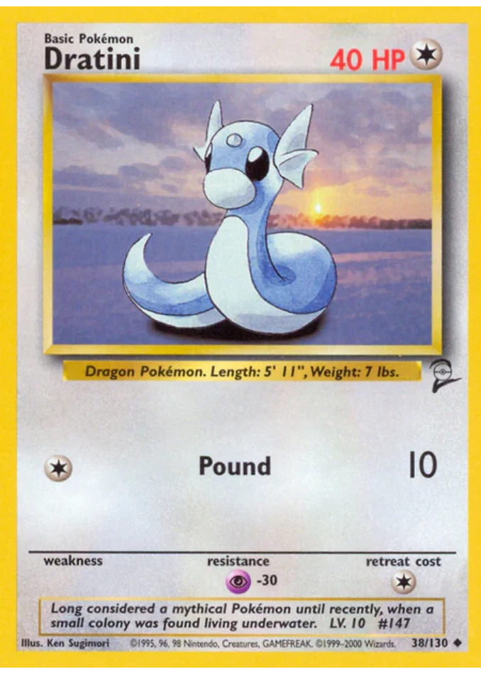 dratini-uncommon-base-set-2-38-130-pokemon-karti.webp Dratini - Uncommon - Base Set 2 - 38/130 - Pokemon Kartı - Görsel 1