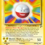 Electrode - Rare - Base Set 2 - 25/130 - Pokemon Kartı
