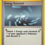 Energy Removal - Common - Base Set 2 - 119/130 - Trainer Kartı