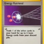Energy Retrieval - Uncommon - Base Set 2 - 110/130 - Trainer Kartı