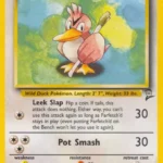 Farfetch'd - Uncommon - Base Set 2 - 40/130 - Pokemon Kartı