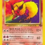 Flareon - Rare - Jungle - 19/64 - Pokemon Kartı