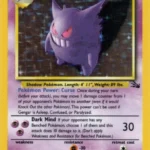 Gengar - Holo Rare - Fossil - 5/62 - Pokemon Kartı