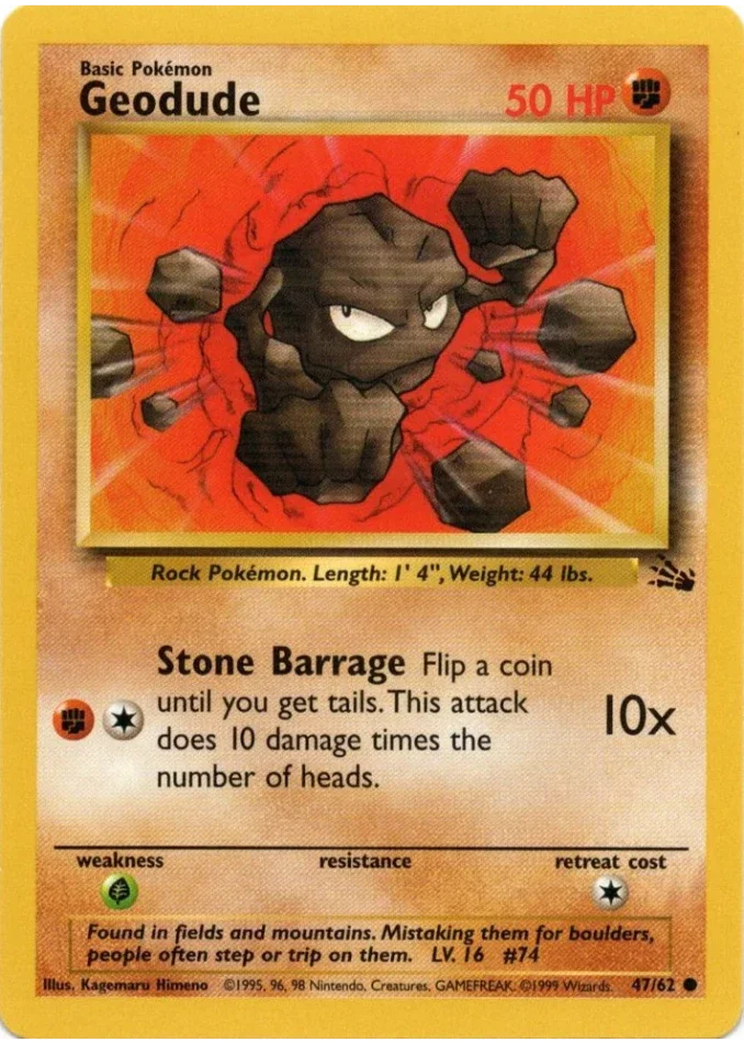geodude-common-fossil-47-62-pokemon-karti.webp Geodude - Common - Fossil - 47/62 - Pokemon Kartı - Görsel 1