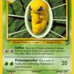Kakuna - Uncommon - Base Set 2 - 47/130 - Pokemon Kartı